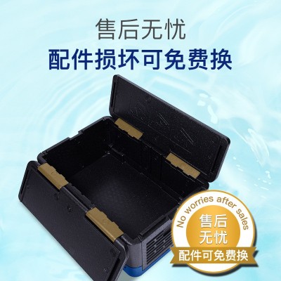 欧肯40升EPP折叠箱 外卖配送蔬果饮品保鲜水产保冷周转 保温箱图4