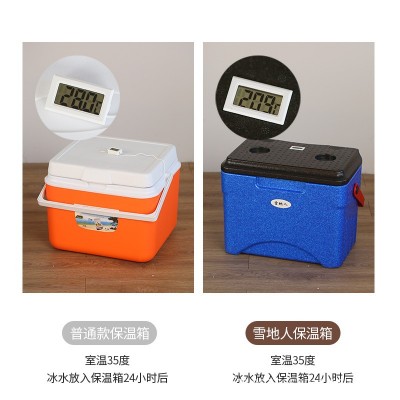 EPP保温箱户外冷藏箱手提合页式泡沫箱便携式食品保鲜箱子钓鱼箱图2