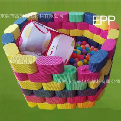 东莞保丽龙厂家EPP泡沫儿童柔软型积木成型制品智力开发玩具图4