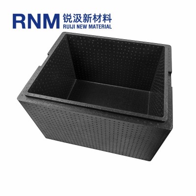 EPP保温箱112升黑 酒店学校团膳快餐盒饭配送泡沫箱 高密度冷藏箱图3