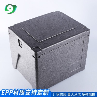 工厂货源EPP冷链保温箱 冷暖两用保鲜礼品盒 多规格耐用保温箱图2
