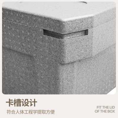 EPP保温泡沫箱 食品生鲜冷藏配送箱汽车外卖送餐保温箱冷链运输箱图4