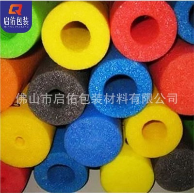 EPE彩色珍珠棉空心管 珍珠棉圆形发泡管快递缓冲泡棉管珍珠棉管材图5