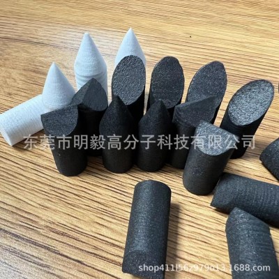工厂批发锥形EVA泡棉笔头打磨50度-70度EVA打孔研磨美术揉擦笔头图4