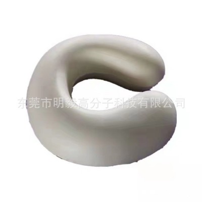 源头厂家直销 PU发泡记忆海棉U型枕 慢回弹午睡枕 记忆棉护颈枕图5