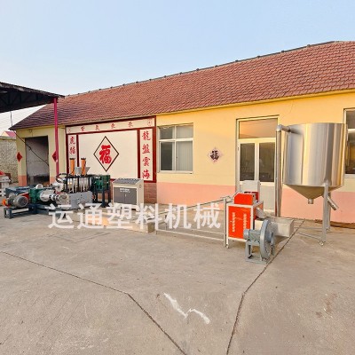 泡沫热熔块冷压块造粒机 聚苯泡沫造粒机 废旧eps泡沫造粒机现货图3