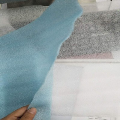 EPE袋厂家 印刷复膜珍珠棉袋工厂定 制 广东佛山珍珠棉袋蓝色防尘图4