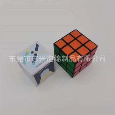 广东PU方块发泡色子发泡海绵魔方工艺品彩色玩具筛子来图设计造型图4