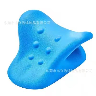 定PU发泡自洁皮颈枕按摩头枕 聚氨酯发泡浴缸枕 有现货
