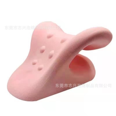 定PU发泡自洁皮颈枕按摩头枕 聚氨酯发泡浴缸枕 有现货图3