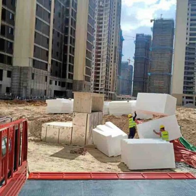 厂直销EPS泡沫板防震保温雕刻高密度泡沫板工地回填白色泡沫块图4