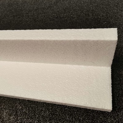 白色eps泡沫护边护角L型直角包装泡沫护边成型包装材料保利龙护边图5