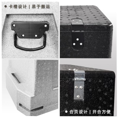 epp箱厂家供货食品级保温 冷藏摆摊快递专用户外便携周转送餐推荐图4
