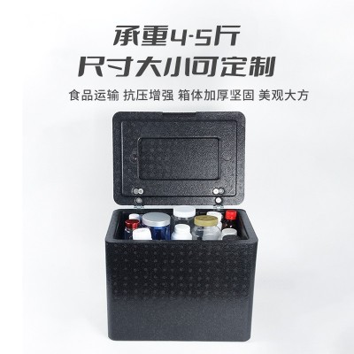 厂家批发外卖送餐箱户外保温箱泡沫加厚车载保温骑手配送箱图2