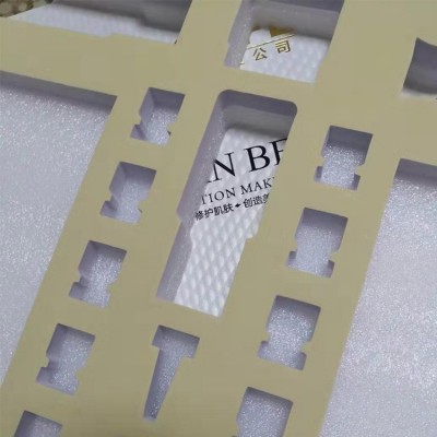 厂家直销 泡沫珍珠棉包装塑料可定制化妆品EVA付绒布包装批发零售图4