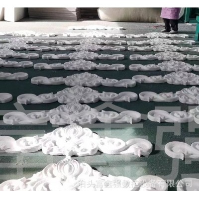 批发大型仿古eps泡沫门头雕花别墅庭院中式墙壁画文化背景墙浮雕图3
