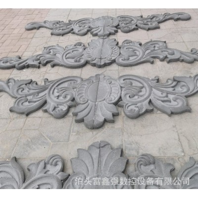 批发大型仿古eps泡沫门头雕花别墅庭院中式墙壁画文化背景墙浮雕图4