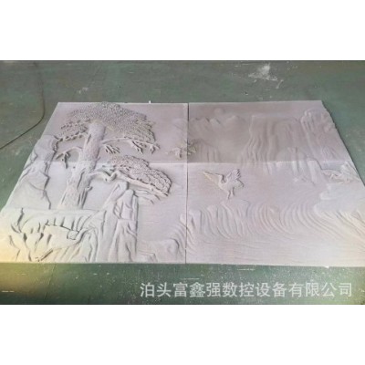 eps泡沫浮雕欧式别墅外墙装饰雕刻花板影壁墙松鹤图案来图制作图3