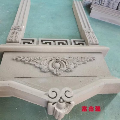 eps泡沫浮雕欧式别墅外墙装饰雕花门套新中式外墙装饰雕花线条图3