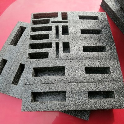 杭州高密度epe黑色珍珠棉 异形包装珍珠棉 来图样品黑色珍珠棉图2