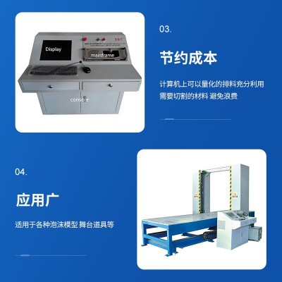 EPS 泡沫 建筑线条 数控热丝切割机激光雕刻机图5