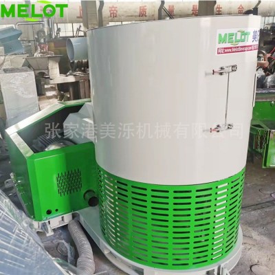 美泺塑料结粒机 半塑化造粒固聚机 PE薄膜颗粒造粒机 塑料摩擦机图2