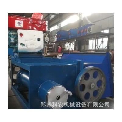 卧式废旧泡沫卧式粉碎化坨一体机 大产量泡沫热熔块机 省力图2