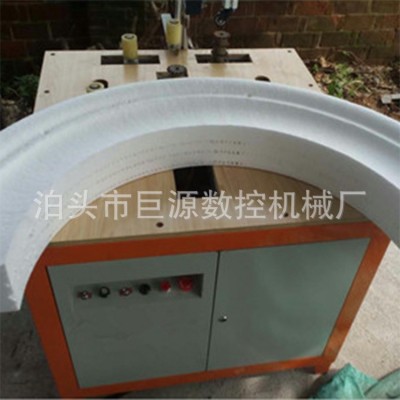 EPS罗马柱底座切割机 eps泡沫弧形窗套切割机 EPS圆弧线条制作机图4