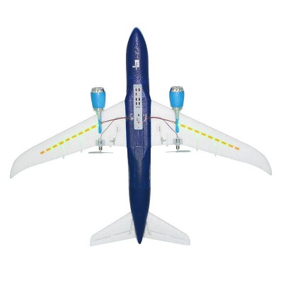 QF008遥控滑翔机EPP泡沫DIY组装787电动手抛遥控飞机学校教学航模图2