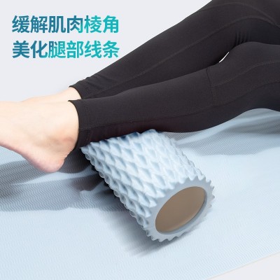eva健身空心瑜伽柱 肌肉放松器狼牙棒滚轮用品琅琊按摩滚轴泡沫轴图3