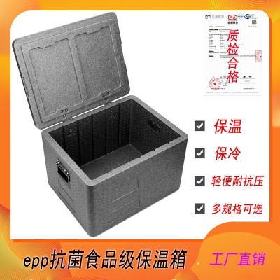 外卖箱保温箱epp泡沫箱商用摆摊冷藏保鲜快餐盒学生餐配送餐箱子图2