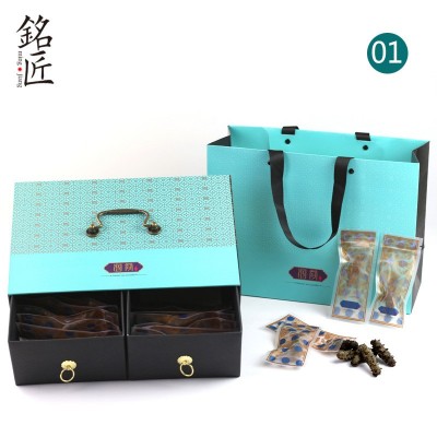即食海参礼盒空盒epp保温箱冷藏保鲜盒淡干海参包装盒海参礼品盒图2