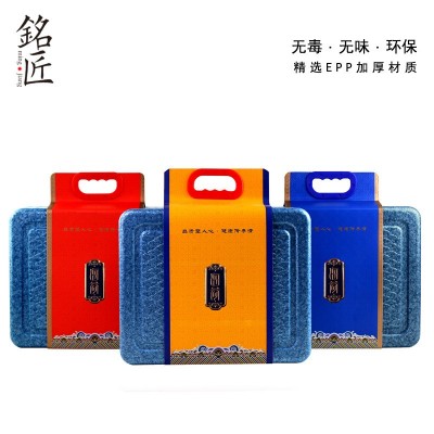 即食海参礼盒空盒epp保温箱冷藏保鲜盒淡干海参包装盒海参礼品盒