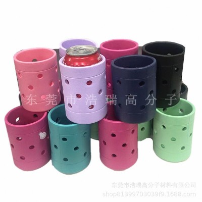防水保温发泡杯套 EVA注塑发泡杯套 NBR橡塑防滑可乐杯套PU杯套图4