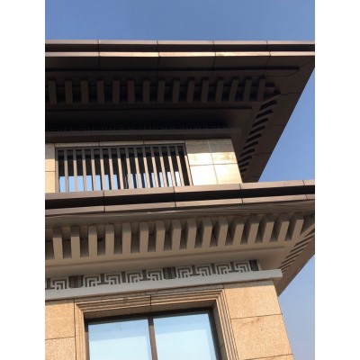 EPS泡沫装饰线条罗马柱回型板浮雕雕花旧房改造中式别墅装饰图2