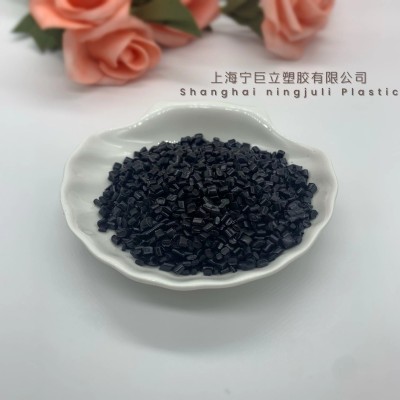 黑色高亮LDPE再生颗粒 高压回料颗粒 缓冲垫PE材料图5