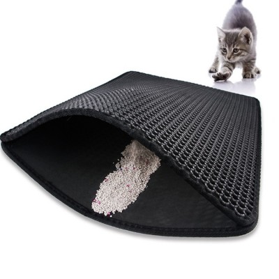 EVA发泡双层eva猫砂垫宠物垫跨境亚马逊虾皮 eva双层猫砂垫折叠款图4