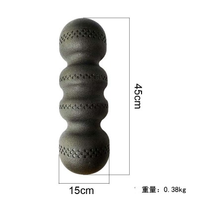 泡沫轴EPP瑜伽柱脊椎按摩柱花生状肌肉放松滚轮瑜伽按摩球套装图2