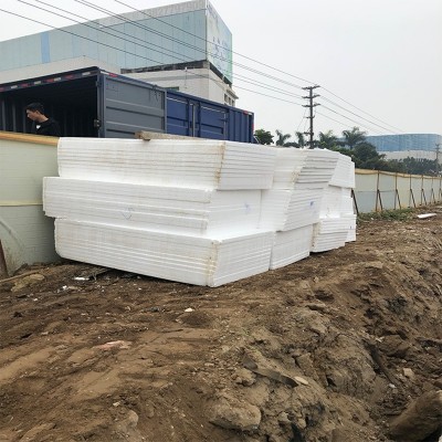 批发工地白色泡沫内模ps硬板高密度加厚泡沫板圆柱工程实心泡沫梁图4