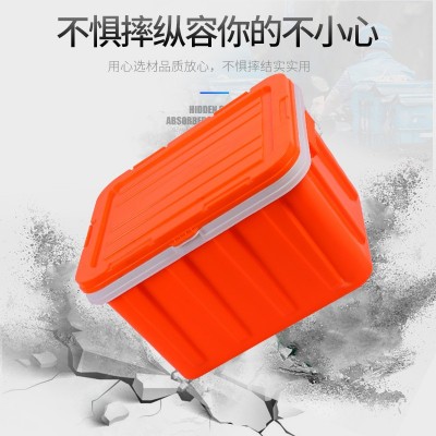 70L100L165L食品周转箱保鲜保温箱大容量外卖箱户外烧烤保鲜箱图3