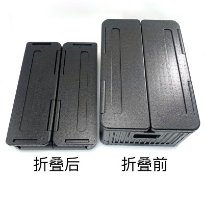 EPP包装 大中小EPP折叠保温箱物流周转食品运输保鲜箱车载冰箱图5