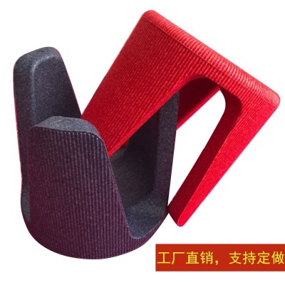 epp泡沫凳子三角凳幼儿园儿童早教游乐场所防摔防碰板凳桌椅套装图4