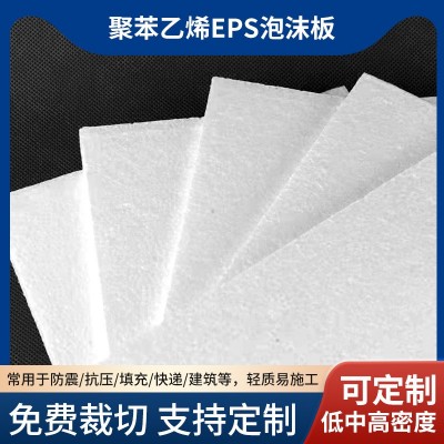 厂家EPS泡沫保丽龙保温快递缓冲填充泡沫板20*20*1抗压防震泡沫块图2