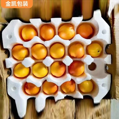 分格泡沫水果托 苹果梨桃子泡沫托盘定 制 抗压减震泡沫箱定 制图4