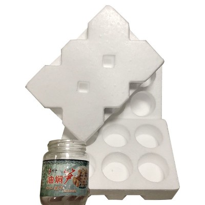 PS泡沫塑料箱 泡沫盒油焖笋泡沫盒罐头瓶泡沫箱 1/2 /6只装泡沫盒图4