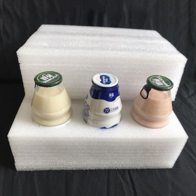 养味酸奶泡沫箱 饮料6瓶装泡沫箱快递防摔泡沫盒孔径60MM可定制图4