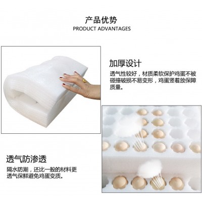 珍珠棉定制 珍珠棉鸡蛋托泡沫 防震 蛋托定制 epe 鸭蛋托 鹅蛋托图2