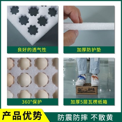 EPE珍珠棉鸡蛋托 快递防震土鸡蛋包装盒泡沫土鸡蛋箱子珍珠棉批发图4