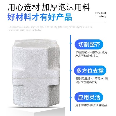 EPE珍珠棉异形包装运输材料异形珍珠棉内衬酒瓶包装内衬珍珠棉图5