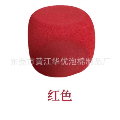 EVA骰子方块彩色泡沫骰子印刷图案圆角骰子可印刷LOGO可贴纸色子图5